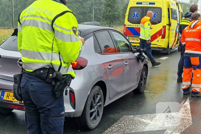 Automobilist ontkomt aan erge afloop bij ongeval