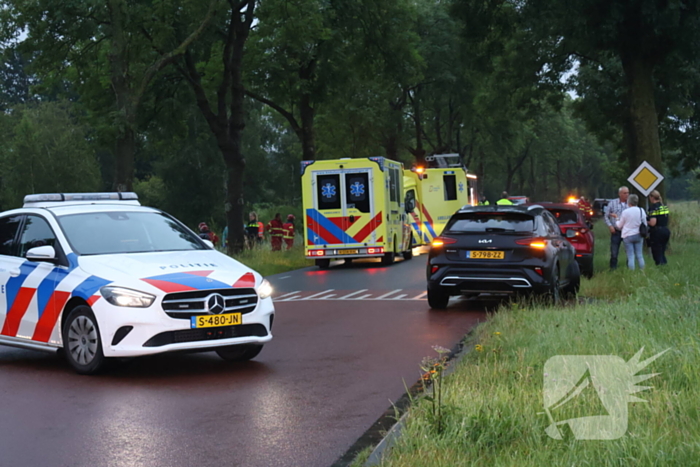 Traumateam ingezet bij ongeval