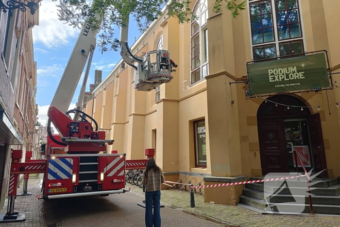 Brandweer ingezet voor openstaand raam