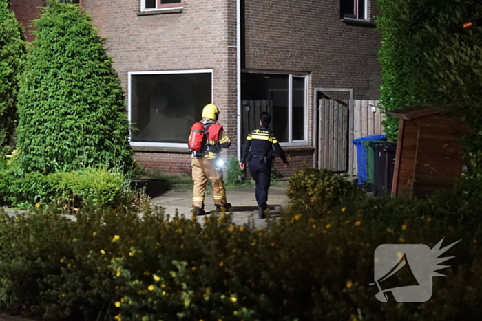 Brandweer blust brand woning van wethouder Faouzi Achbar