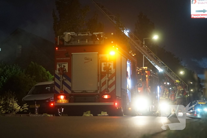 Brandweer blust brand woning van wethouder Faouzi Achbar