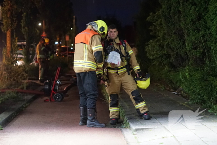 Brandweer blust brand woning van wethouder Faouzi Achbar