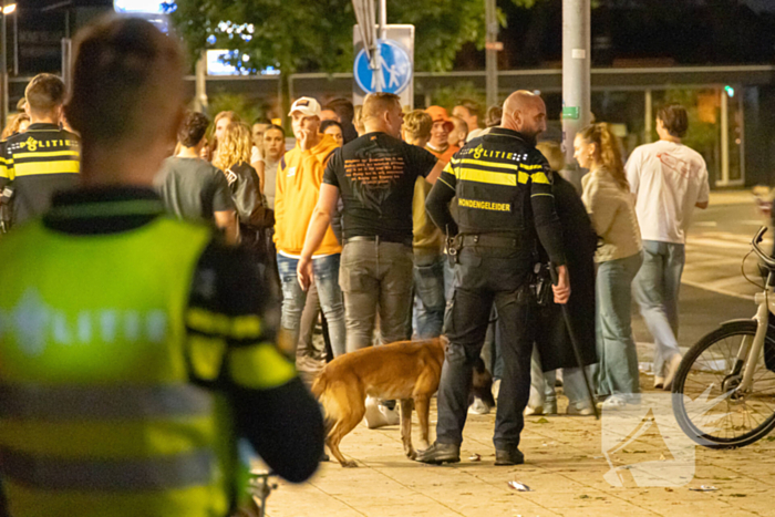 Aanhoudingen tijdens onrust bij café