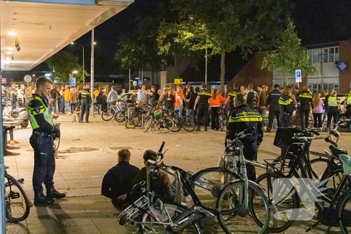 Aanhoudingen tijdens onrust bij café