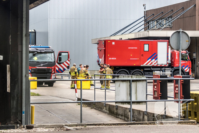 Specialistische brandweer teams ingezet voor incident met gevaarlijke stof