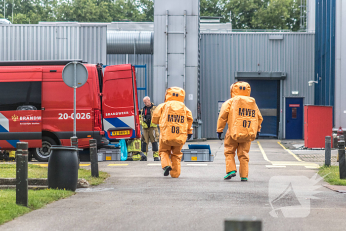 Specialistische brandweer teams ingezet voor incident met gevaarlijke stof