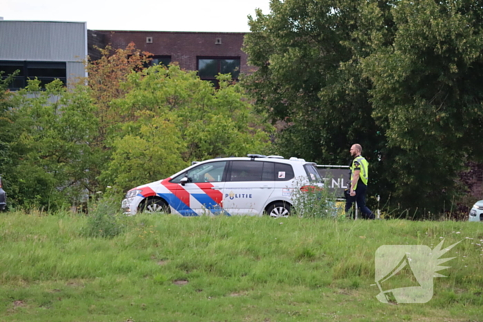 Schade na botsing op kruising