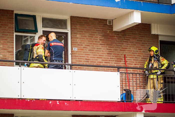 Brandweer ingezet voor pan op het vuur