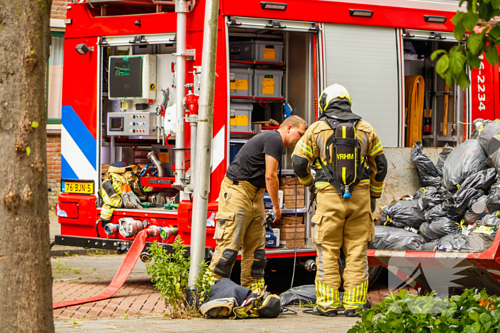 Brandweer ingezet voor pan op het vuur