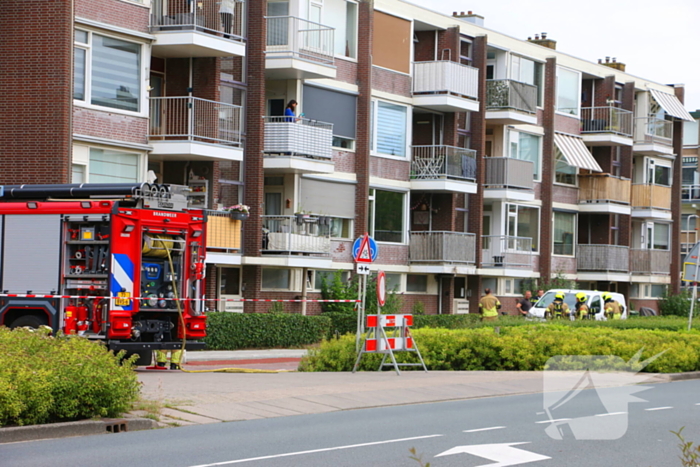 Gaslucht door onbekende oorzaak