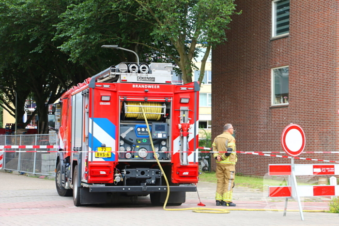 Gaslucht door onbekende oorzaak