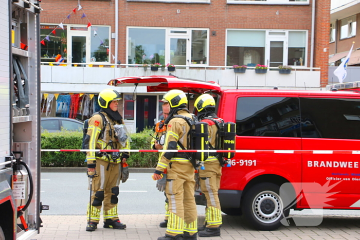 Gaslucht door onbekende oorzaak