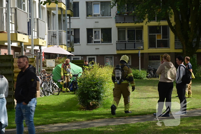 Pan rijst veroorzaakt brandweer inzet