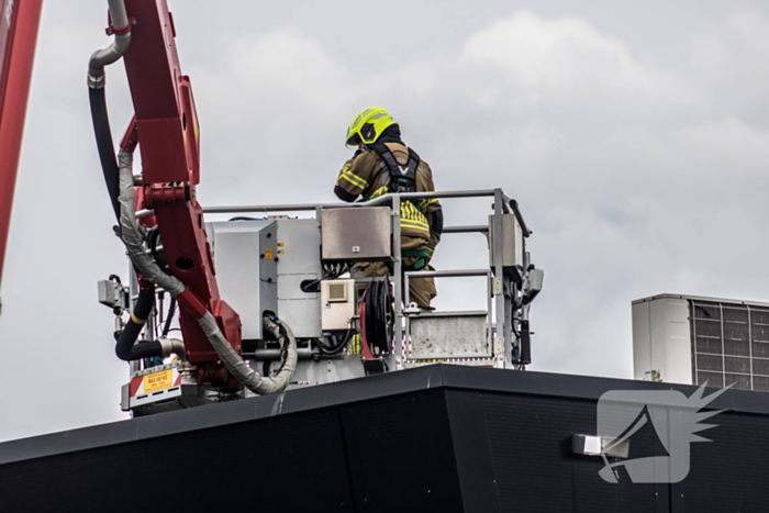 Brandweer ingezet voor brand bij metaalbedrijf