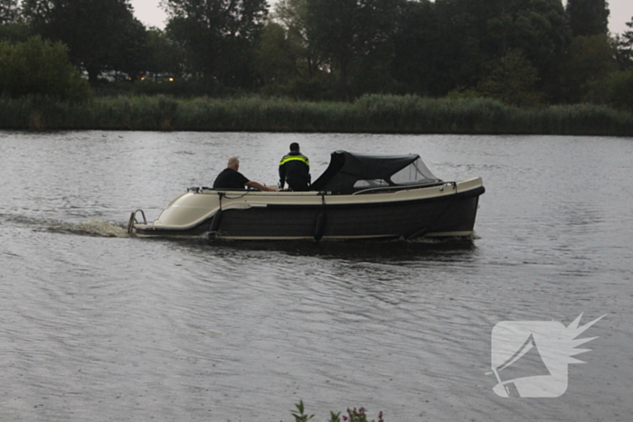 Zoektocht naar persoon te water