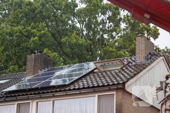 Bliksem slaat in op zonnepanelen