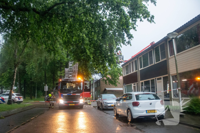 Bliksem slaat in op zonnepanelen