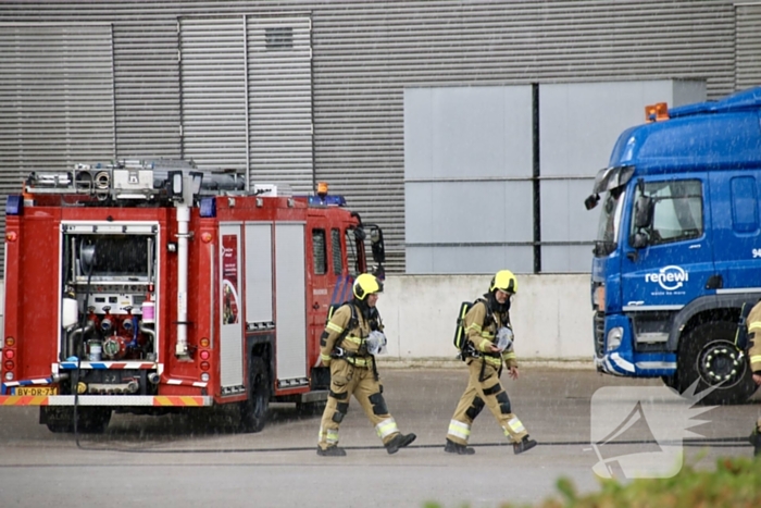 Container vliegt in brand bij Bernhoven ziekenhuis