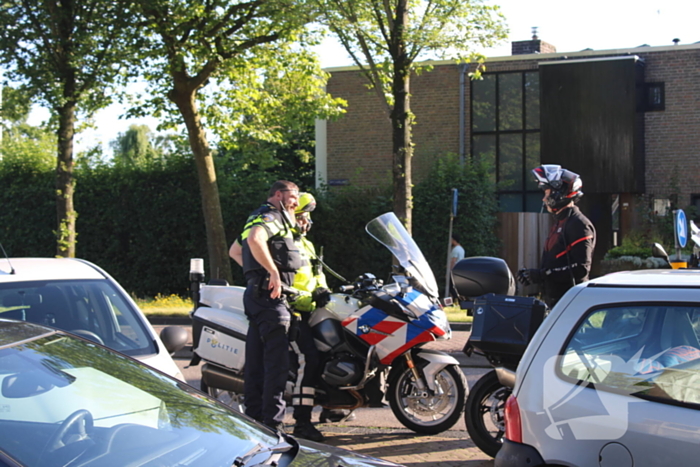 Auto's beschadigd na botsing