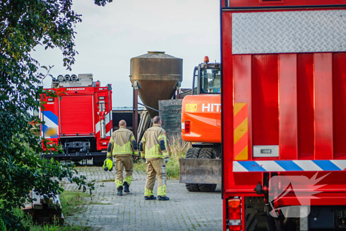 Brandweer is uren bezig met bevrijden koeien uit gierkelder