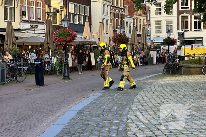 Onderzoek naar roze vloeistof