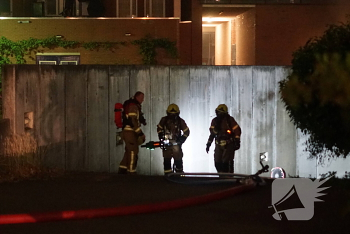 Brand in parkeergarage zorgt voor veel rookontwikkeling