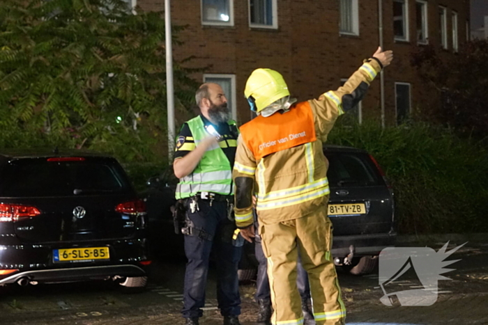 Brand in parkeergarage zorgt voor veel rookontwikkeling