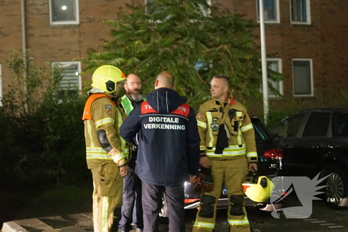 Brand in parkeergarage zorgt voor veel rookontwikkeling