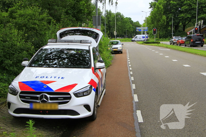 Schade na kop-staart aanrijding