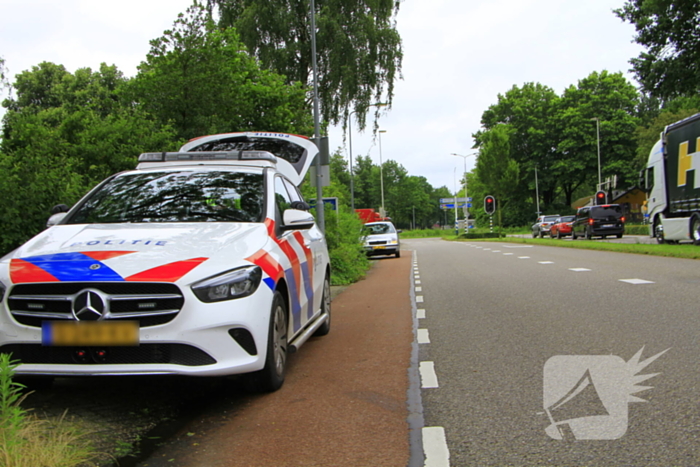 Schade na kop-staart aanrijding