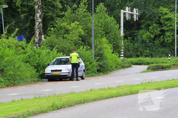 Schade na kop-staart aanrijding