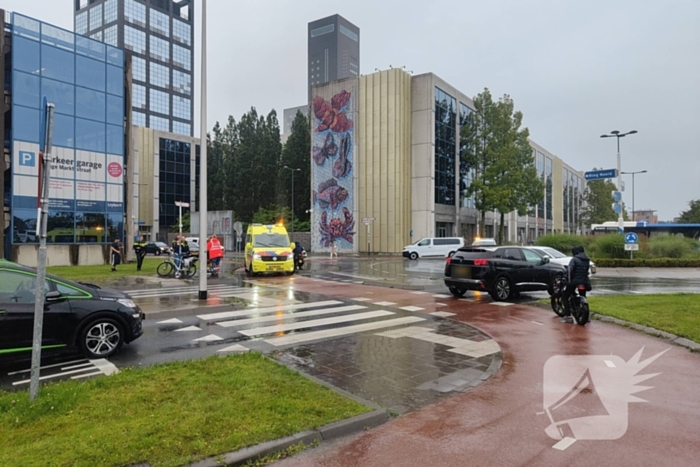 Fietser gewond bij aanrijding