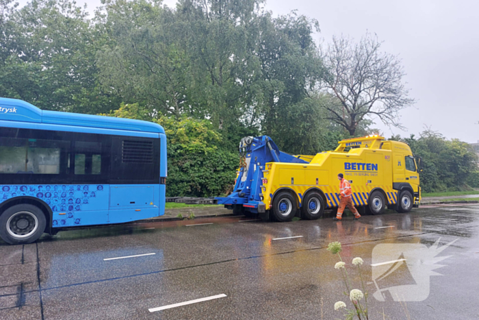 Stadsbus komt met pech te staan