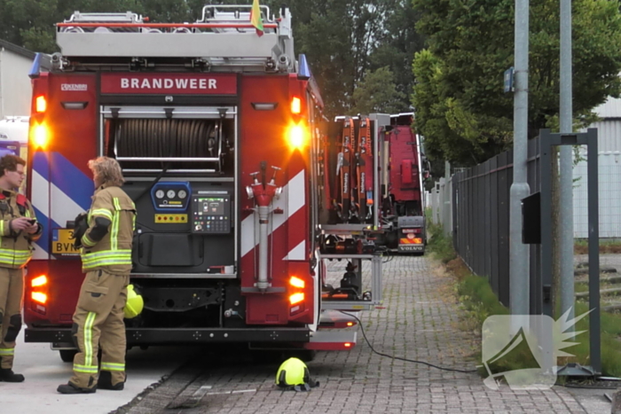 Brand snel geblust in bedrijfspand