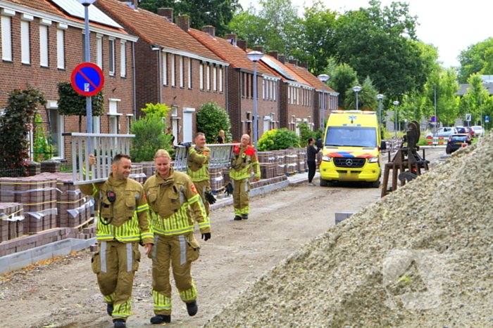 Persoon raakt gewond bij werkzaamheden op dak