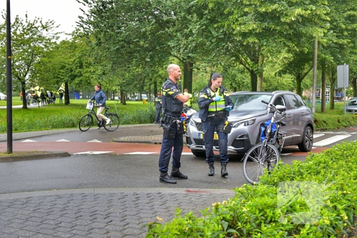 Traumateam ingezet voor ongeval met fietser