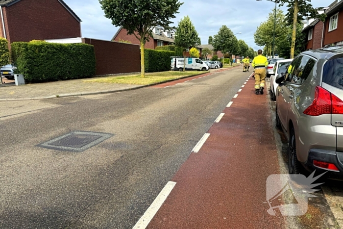 Brandweer ingezet voor dieselspoor op wegdek