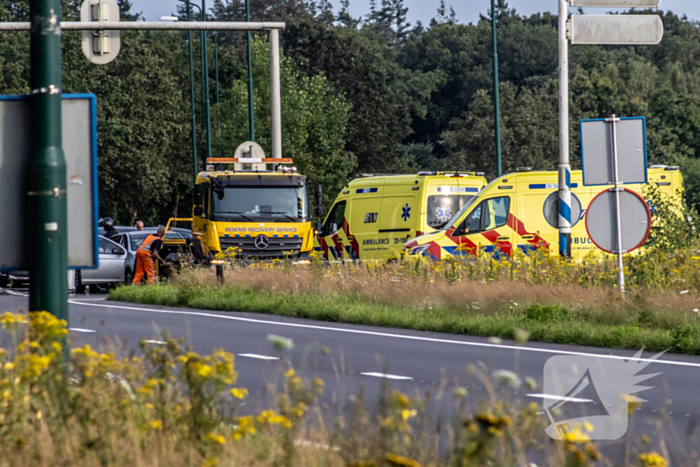 Meerdere voertuigen betrokken bij aanrijding