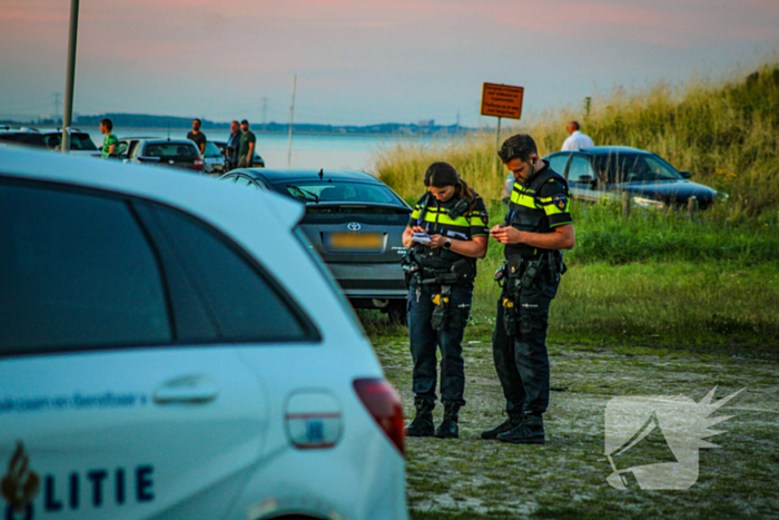 Grote zoekactie nadat getuigen iets uit de lucht zien vallen