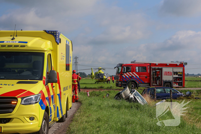 Traumateam ingezet voor voertuigen te water