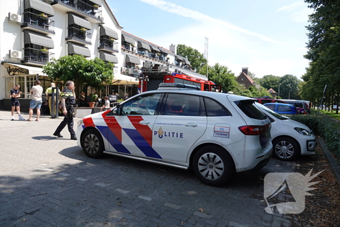 Hotel ontruimd vanwege brandmelding