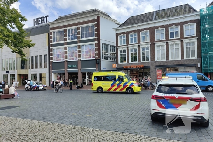 Fietser gewond bij aanrijding met scooterrijder