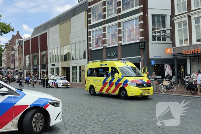 Fietser gewond bij aanrijding met scooterrijder