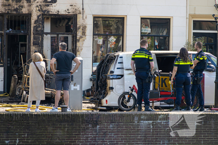 Woning aangetast door voertuigbrand