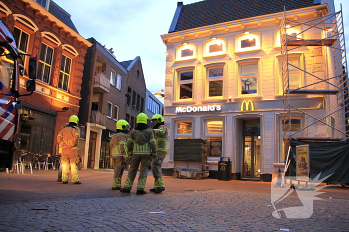 Brandweer ingezet bij McDonald's vanwege gaslucht