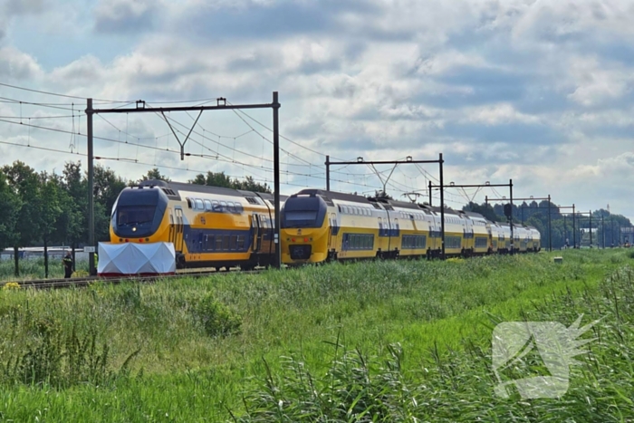 Geen treinverkeer door aanrijding met persoon