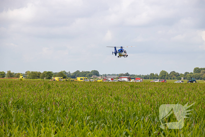 Sportvliegtuig neergestort bij vliegveld