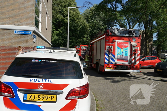 Chinese tuin 112 melding Rotterdam 