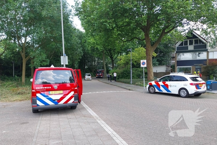 Brandweer onderzoekt gaslucht in woning