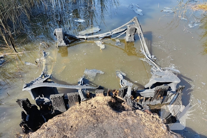 Steiger vat vlam in buitengebied